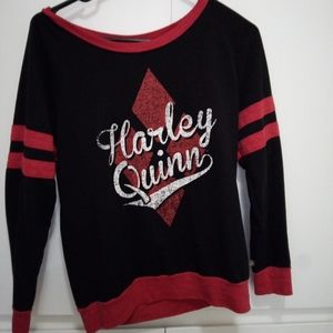 Harley Quinn off shoulder top